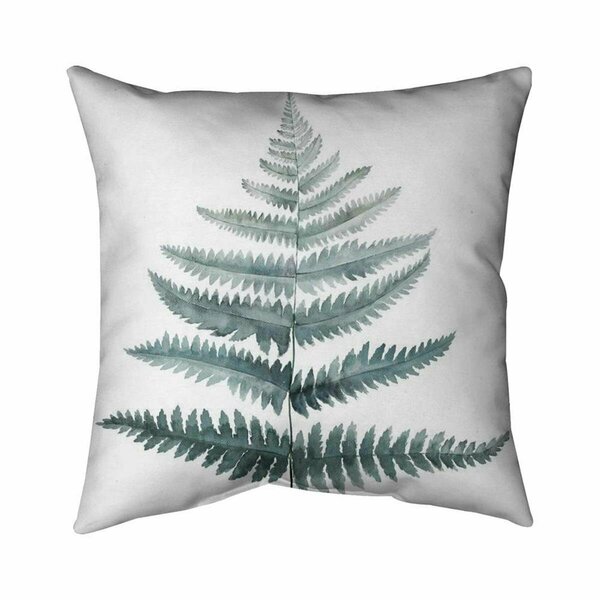 Begin Home Decor 20 x 20 in. Fern-Double Sided Print Indoor Pillow 5541-2020-FL310